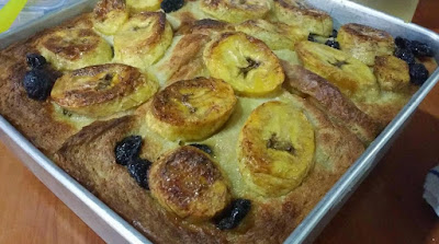 Gambar Resep Puding Roti Pisang Karamel Istimewa