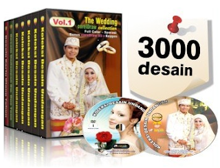 Jual DVD kumpulan desain undangan