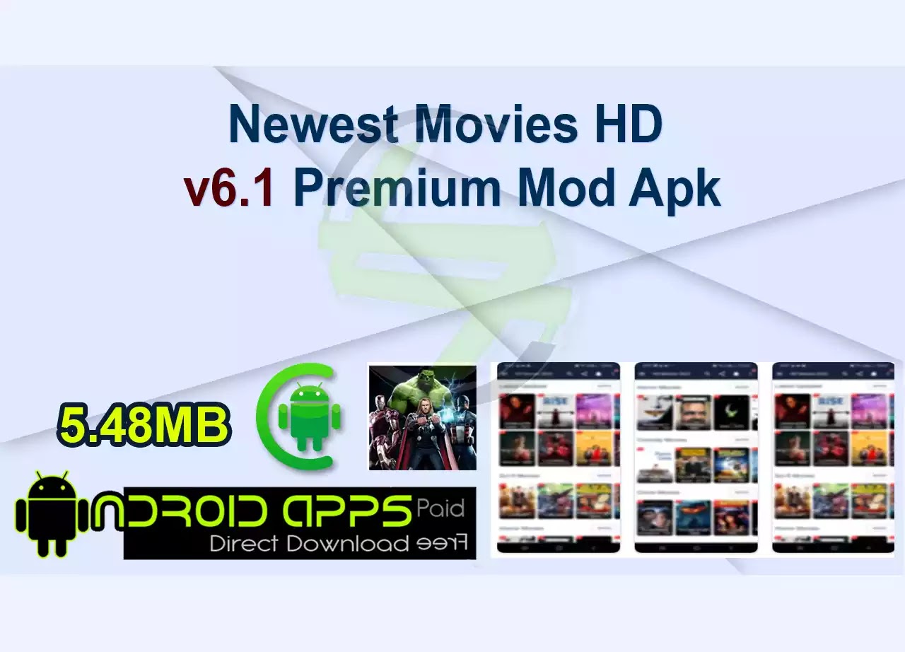 Newest Movies HD v6.1 Premium Mod Apk 