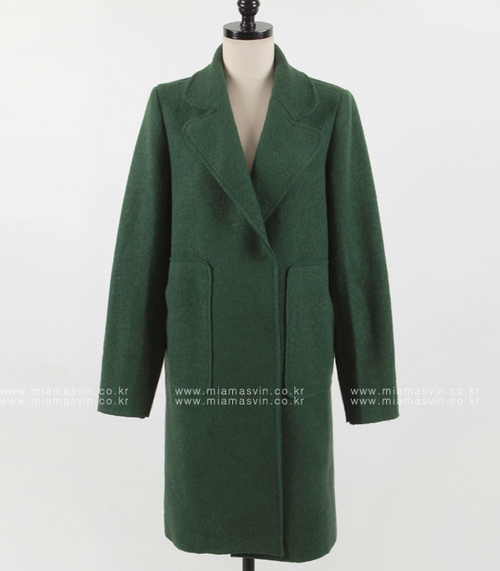 Tailored Wide Notch Lapel Coat