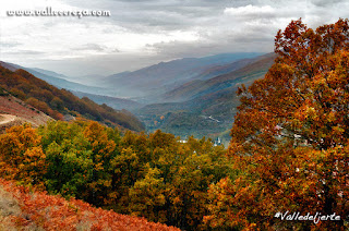 Otoño en el Valle del Jerte. Puente de todos los santos.