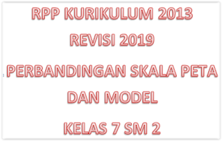 RPP matematika skala Peta dan Model kurikulum 2013