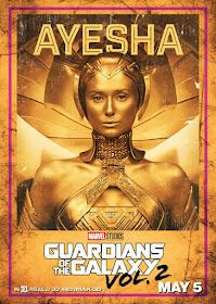 Marvel's Guardians of the Galaxy Vol. 2 Character Movie Poster Set - Ayesha