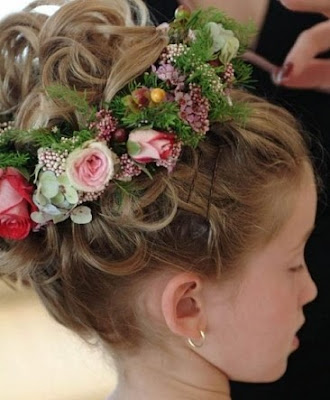 Flower girl hairstyles for toddlers