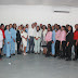 Participantes del Taller De Enfermería Dajabón, impartido por INFOTEP en coordinación con FUNCENSALUD, presentan trabajo comunitarios.