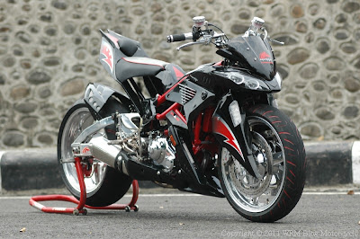 Modif Jupiter mx  hitam extrim