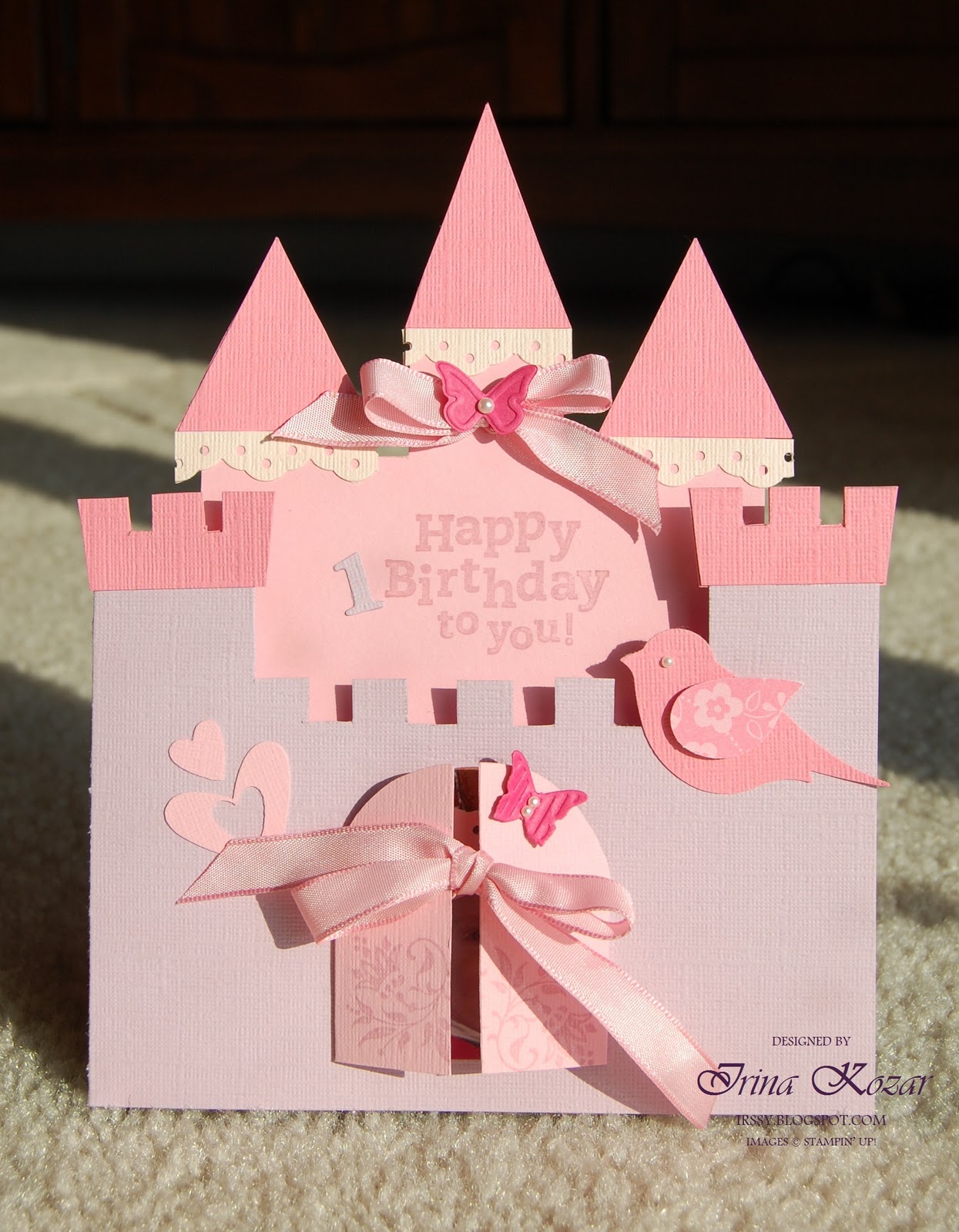 Download Stampin' with Irina: Castle Birthday Card