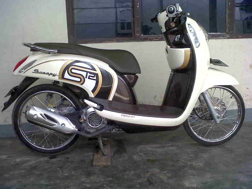 Gmbar Scoopy gambar honda new scoopy 2010 modifikasi dan 