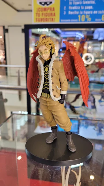 exposición de figuras Banpresto en el C.C. La Vaguada (Madrid)