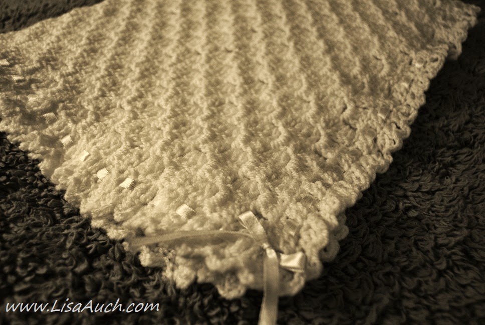 Free Crochet Baby Blanket Pattern HOW TO Easy Crochet V Stitch Baby 
