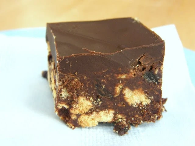 Scottish Chocolate Tiffin.