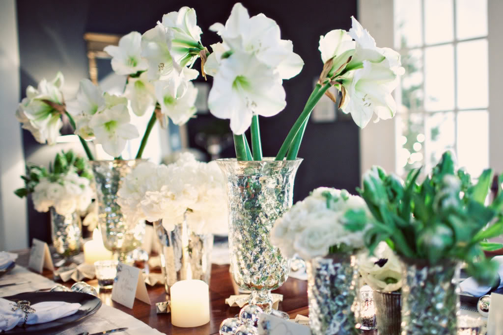 holiday wedding centerpieces