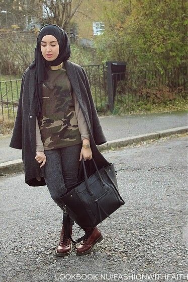 Army Hijaber  Hijab Style