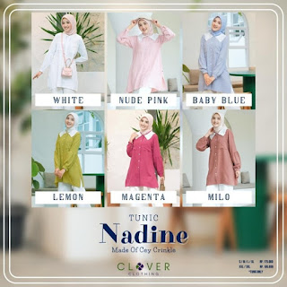 KOLEKSI TERBARU TUNIK CLOVER CLOTHING NADINE