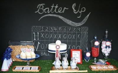 Baseball Birthday Party on Batter Batters Up Baseball Birthday Party Ideas How To Dessert Table
