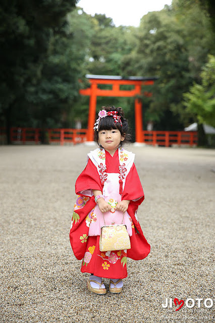 下鴨神社で七五三の出張撮影