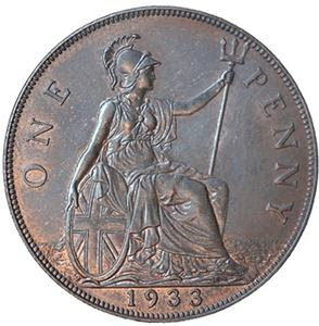 Rare 1933 penny