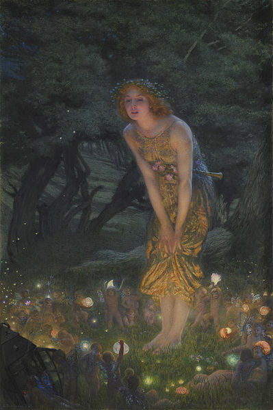 Edward Robert Hughes, "Midsummer Eve" (1908)