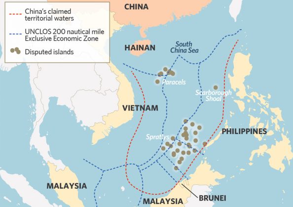 Pequim instalou mísseis em ilhas do Mar do Sul da China