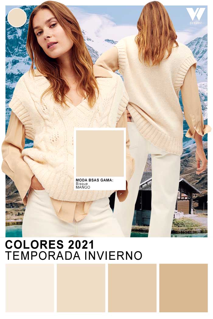 colores de moda otoño invierno 2021 beige moda colores invierno 2021 paleta de colores