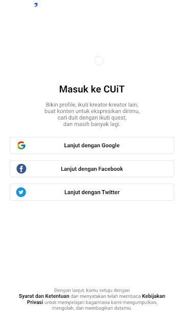 Undangan Referral Link CUiT Reward Saldo