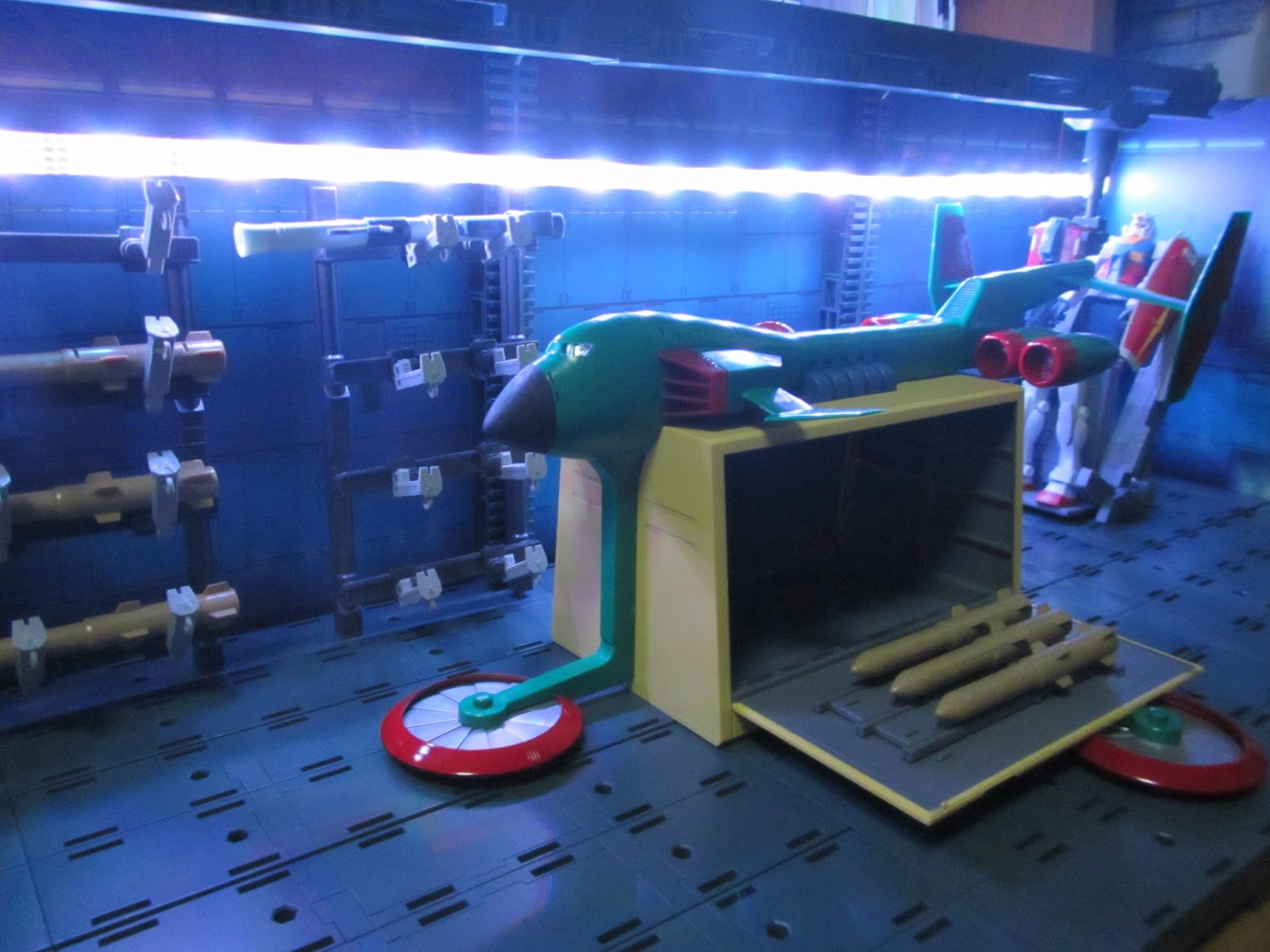白toytoy ホワイトベース第３デッキを再現しよう Exモデル 1 144 ガンペリー Robot魂ホワイトベース ハンガーデッキ カタパルトデッキ等