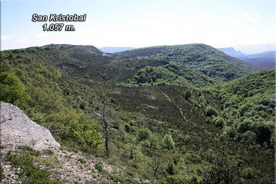 Vistas de San Kristobal y del camino recorrido