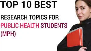 Public Health Research Topics for Master's Students