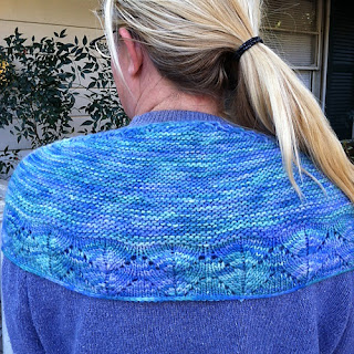 Free one skein shawl knitting pattern