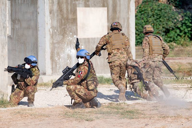 Caschi Blu addestrano Forze Armate Libanesi