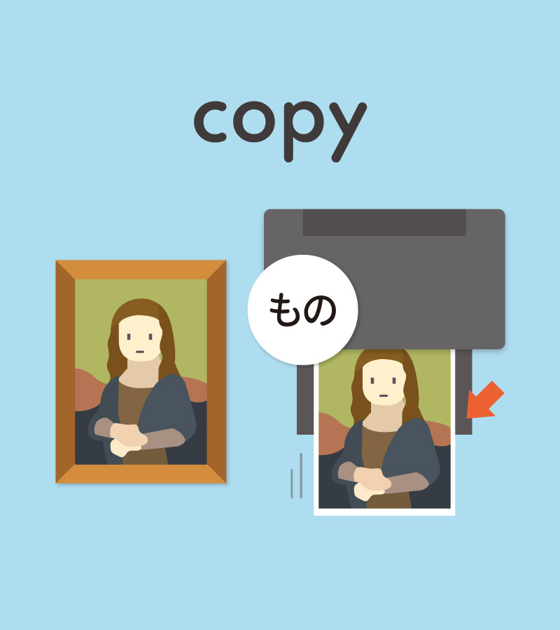 Copy と Imitate の違いとは