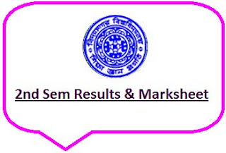 Vidyasagar University 2nd Sem Result 2023