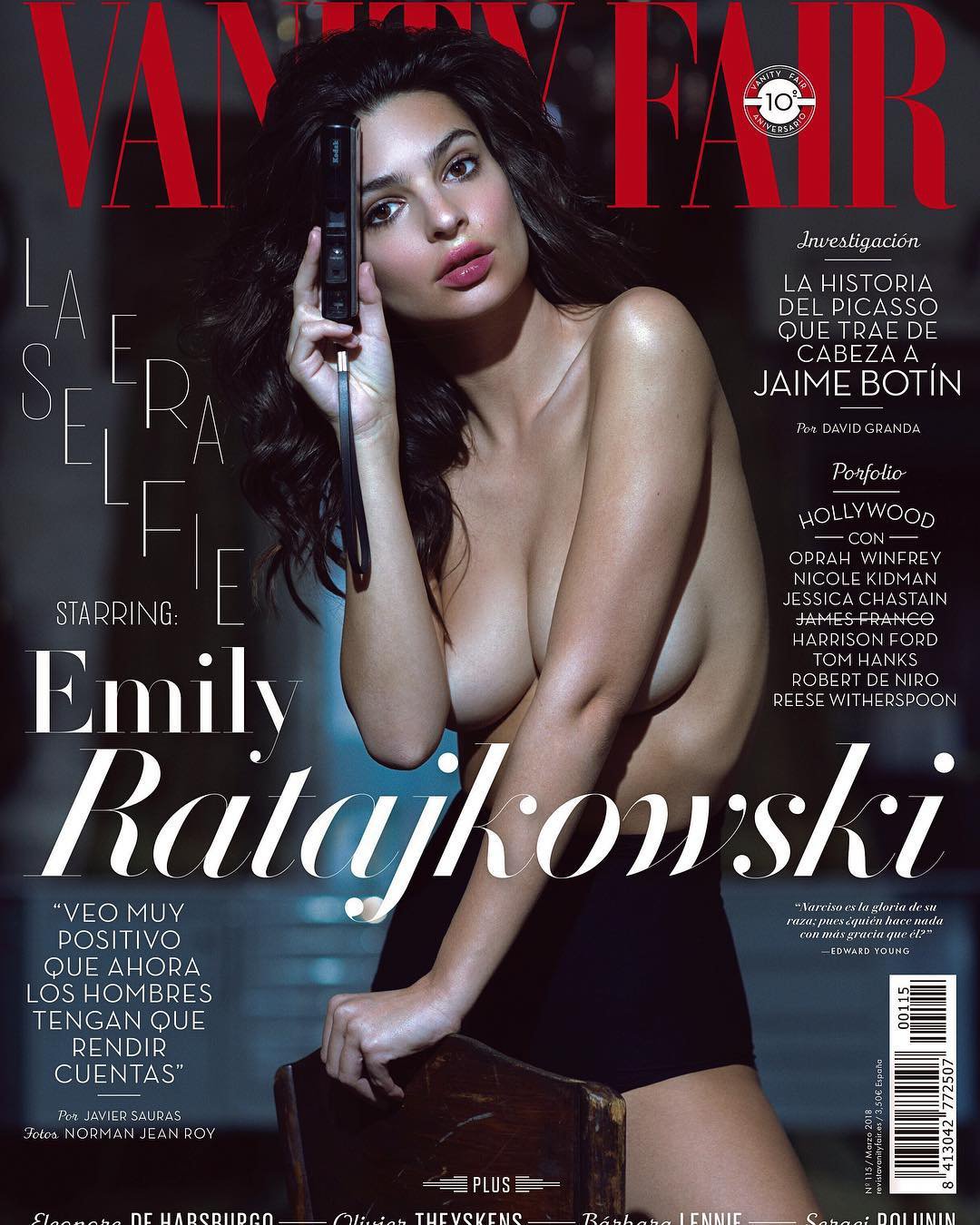 Emily Ratajkowski naked model photo