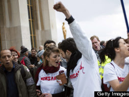 'March Against Monsanto' Protesters Rally Against U.S. Seed Giant And GMO Products 