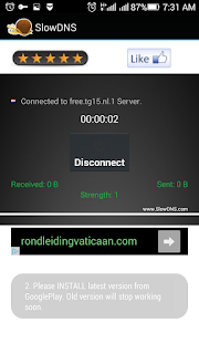 Woking slow dns