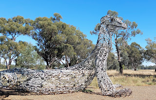 Forbes Public Art | 'Varanus' by artist Glen Star