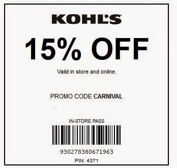 kohls coupons