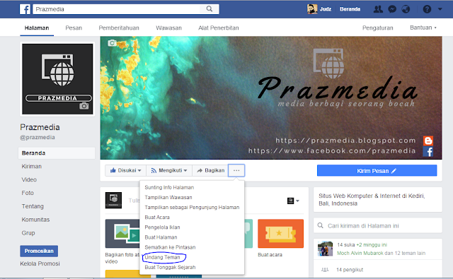 Memperbanyak Like Facebook Page