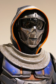Black Widow Taskmaster costume mask hood