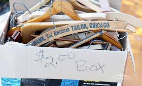 Bliss-Ranch.com box of vintage hangers