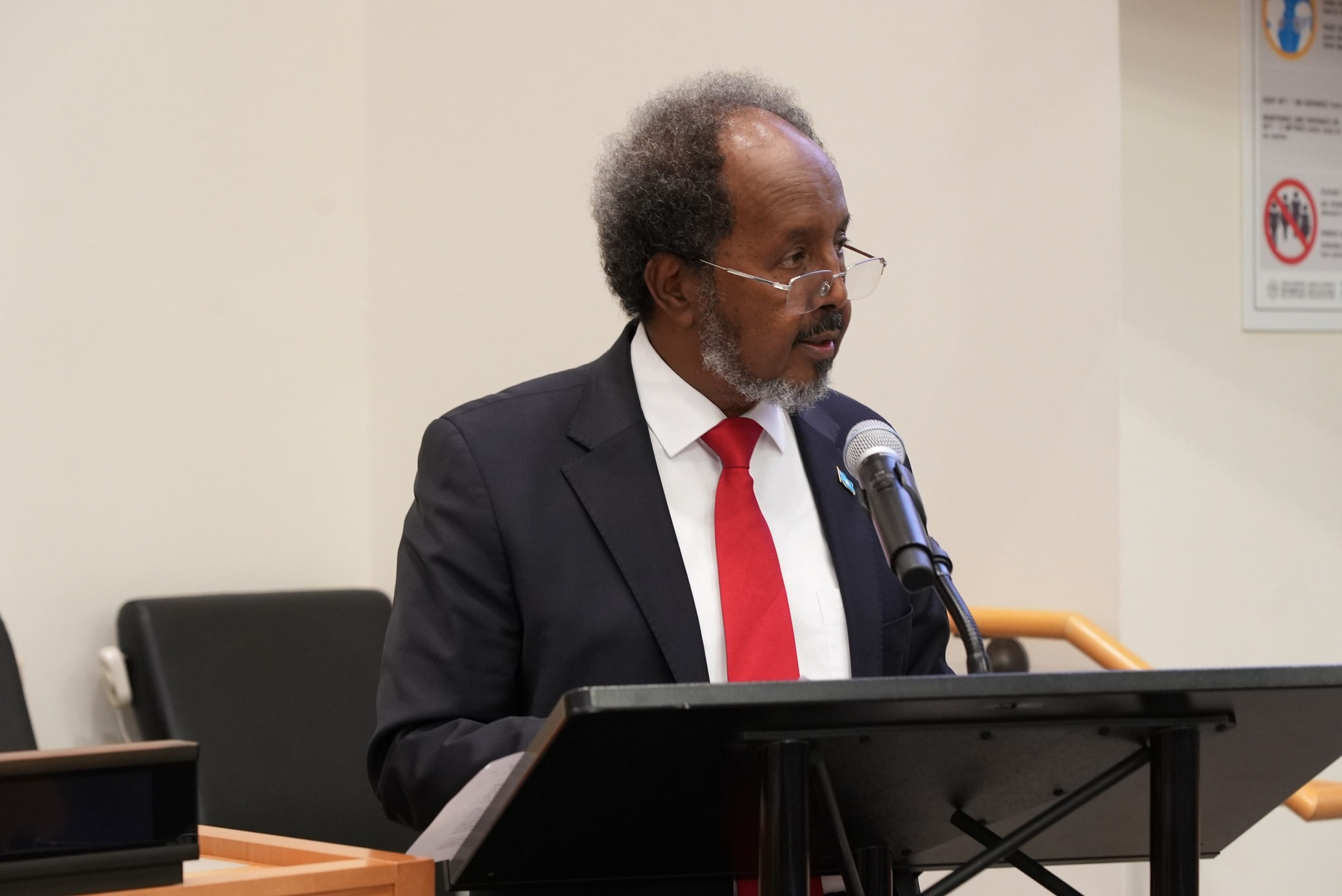 President Hassan Sheikh chairs the Somalia Security Conference in New York