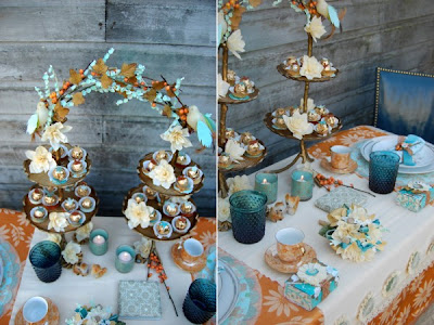 Wedding Receptions Ideas on The Wedding Decorator  Beautiful Vintage Blues