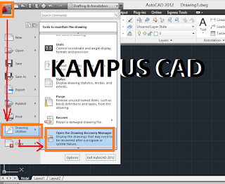 RECOVERY AUTOCAD