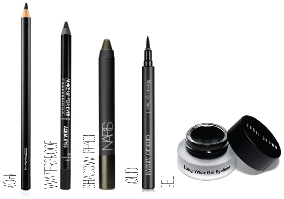 types of eyeliners