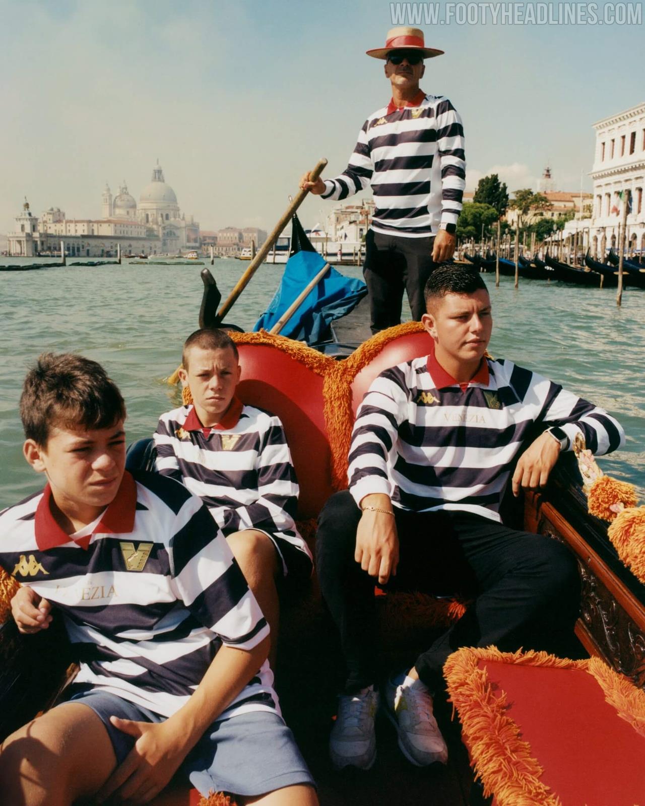 Classy Venezia 23-24 Third Kit Released - Inspired by Gondoliers of ...