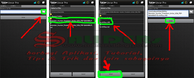 Cara Mudah Extract File Dari Emuparadise Melalui Smartphone dan Pc, SALIDERs