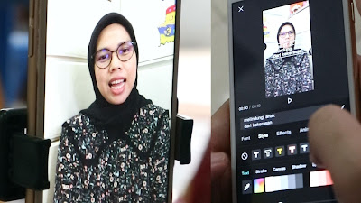 Merekam dan editing di handphone