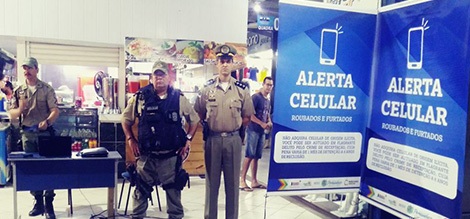 24º BATALHÃO DIVULGA PROGRAMA ‘ALERTA CELULAR’ NO PARQUE DAS FEIRAS EM TORITAMA