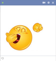 Facebook sleepy smiley emoticon
