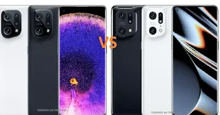 OPPO Find X5 vs Find X5 Pro 5G phone comparison